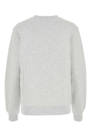 Melange light grey stretch cotton sweatshirt A.P.C. (COHBVM27913)