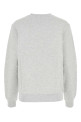 Melange light grey stretch cotton sweatshirt A.P.C. (COHBVM27913)