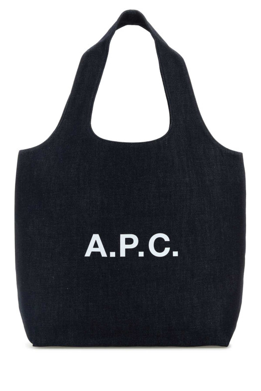 Denim Ninon shopping bag Blue A.P.C. (COHIZM61565)
