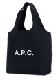 Denim Ninon shopping bag Blue A.P.C. (COHIZM61565)