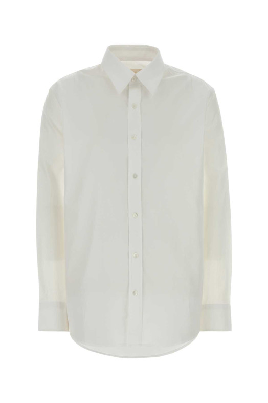 White poplin shirt A.P.C. (COHLEF12650)