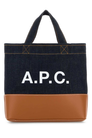 Denim mini Axel shopping bag Denim A.P.C. (COHLOM67009)