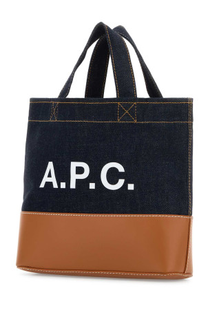 Denim mini Axel shopping bag Denim A.P.C. (COHLOM67009)