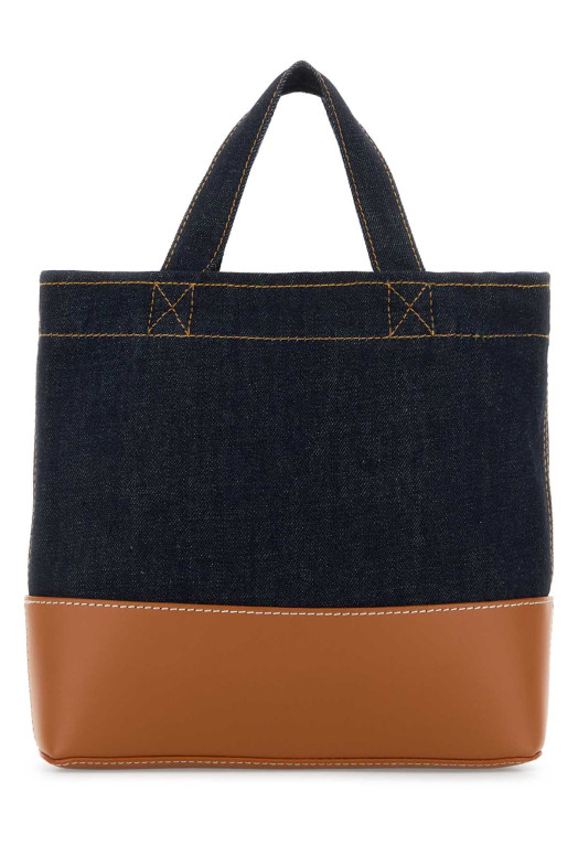 Denim mini Axel shopping bag Denim A.P.C. (COHLOM67009)