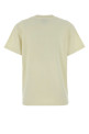 Cream cotton t-shirt A.P.C. (COHMBM26384)