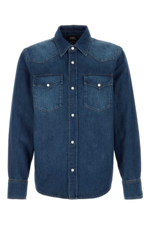 Denim Western shirt A.P.C. (COHMEH12632)