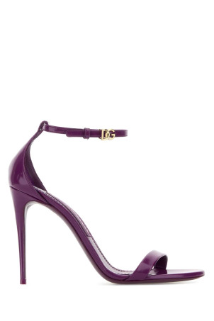 Purple leather Keira sandals DOLCE & GABBANA (CR1717A1037)