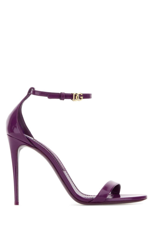 Purple leather Keira sandals DOLCE & GABBANA (CR1717A1037)