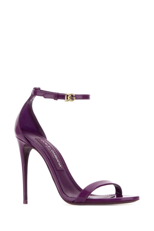 Purple leather Keira sandals DOLCE & GABBANA (CR1717A1037)