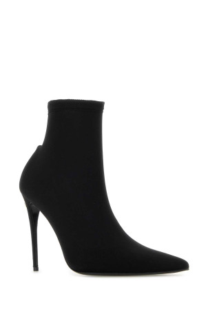 Black fabric ankle boots Black DOLCE & GABBANA (CT0959AM237)