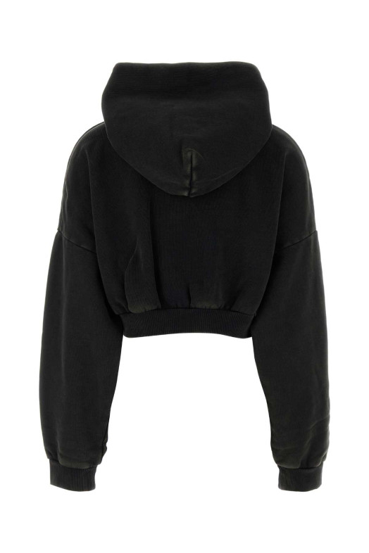 Slate cotton sweatshirt Black-grey ENTIRE STUDIOS (ES2392WB)