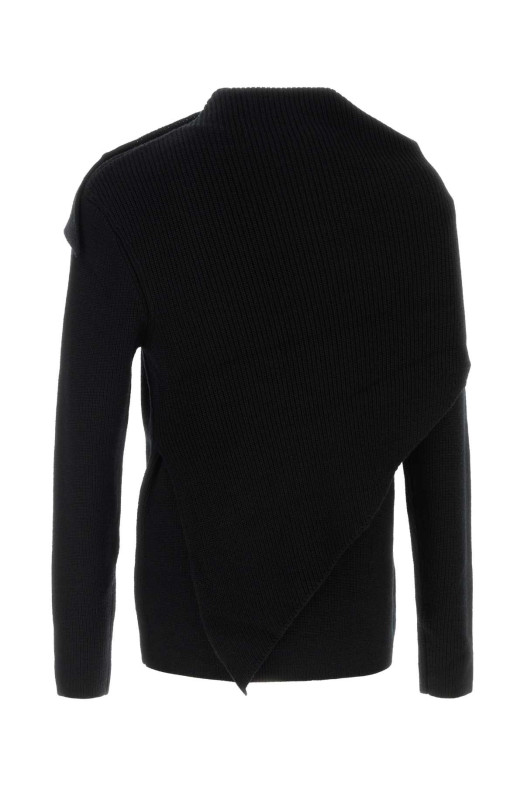 Black wool sweater Black ENTIRE STUDIOS (ESUW2510062BL)