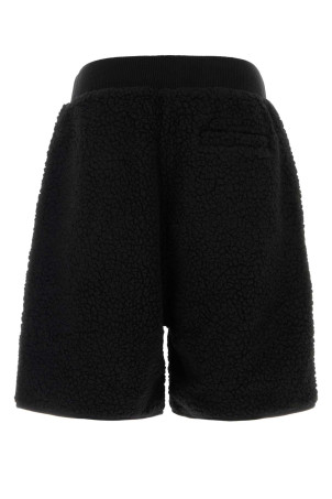 Black teddy bermuda shorts Black ENTIRE STUDIOS (ESUW252041BL)