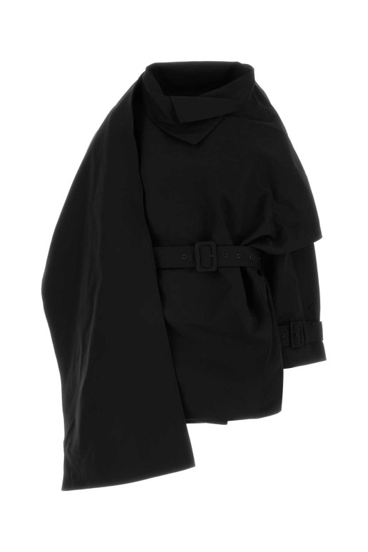 Black cotton coat Black ENTIRE STUDIOS (ESWW251052BL)