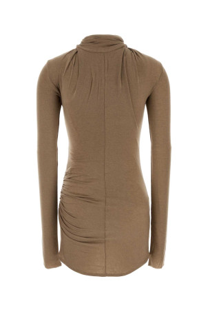 Cappuccino stretch jersey top ENTIRE STUDIOS (ESWW258024PS)