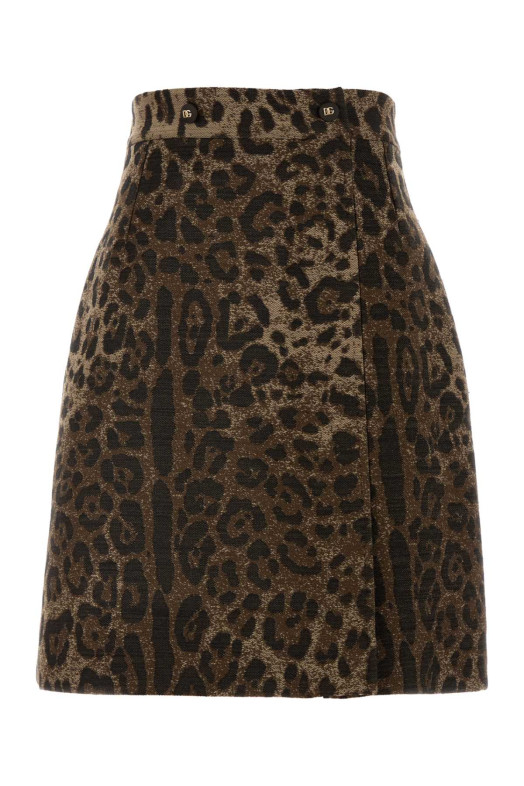 Embroidered wool skirt DOLCE & GABBANA (F4CO4TFJ3D9)