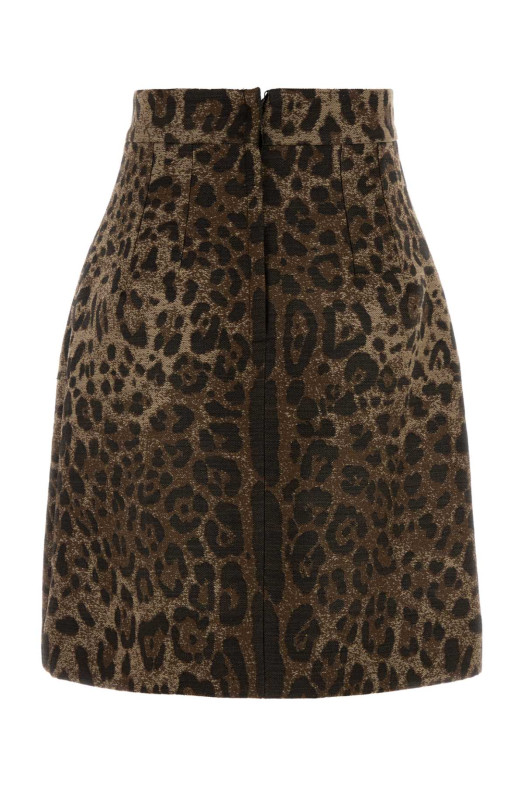 Embroidered wool skirt DOLCE & GABBANA (F4CO4TFJ3D9)