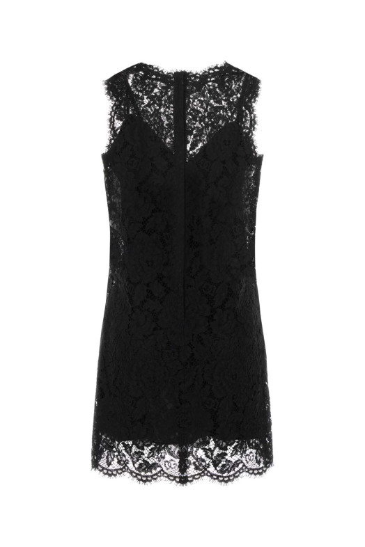 Black lace dress Black DOLCE & GABBANA (F6ATYTHLM7L)