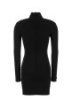 Black stretch viscose blend mini dress Black DOLCE & GABBANA (F6COJTFUGRC)