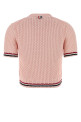 Pink crochet sweater THOM BROWNE (FKA511AY3062)