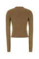 Camel stretch alpaca blend sweater AMI (FKS824KN0021)