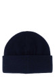 Midnight blue wool blend beanie hat FENDI (FXQ335ATQD)