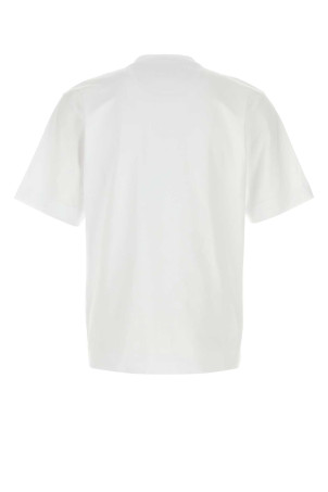 White cotton t-shirt White FENDI (FY0936AW0N)