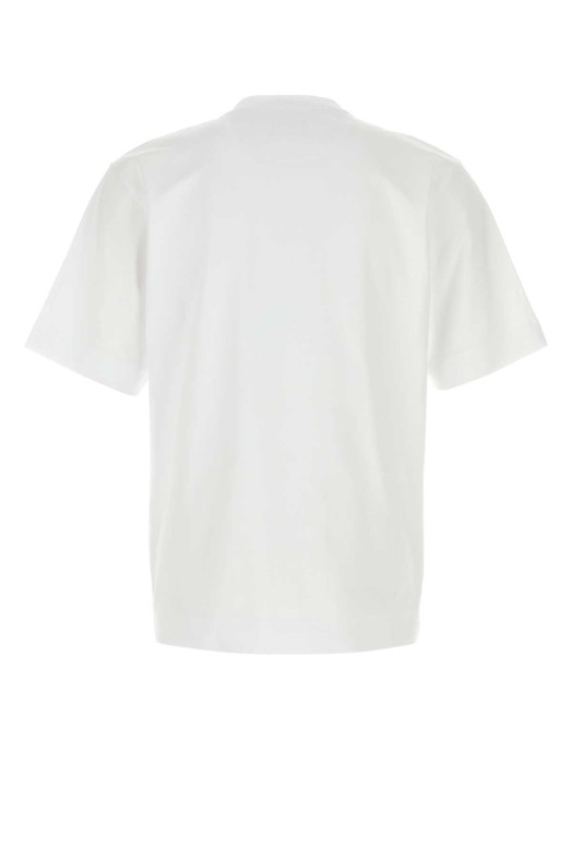 White cotton t-shirt White FENDI (FY0936AW0N)