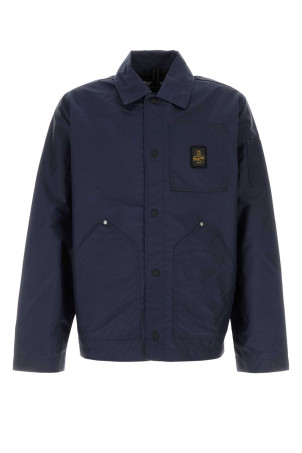 Navy blue nylon Hart jacket REFRIGIWEAR (G20508NY3209)