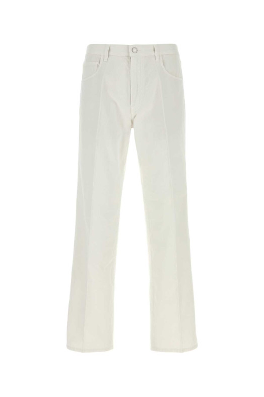 Chalk cotton pant PRADA (GEP437SOOO18XJ)
