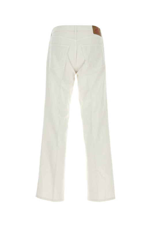 Chalk cotton pant PRADA (GEP437SOOO18XJ)
