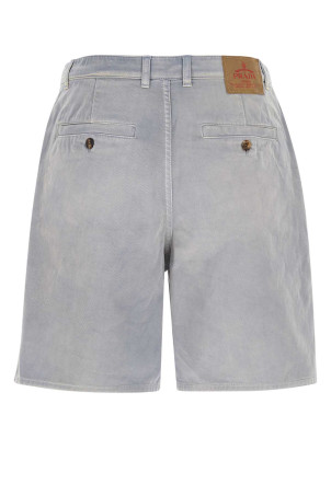 Powder blue gabardine bermuda shorts PRADA (GEP442SOOO18PF)