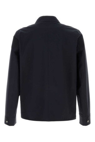 Navy blue stretch nylon windbreaker HERNO (GI000318U12301SZ)