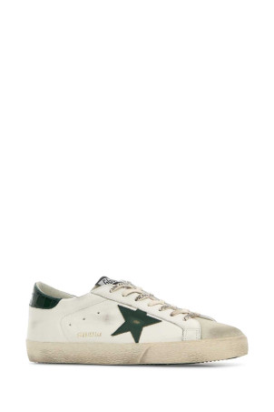 White leather Super Star sneakers GOLDEN GOOSE DELUXE BRAND (GMF00101F008113)