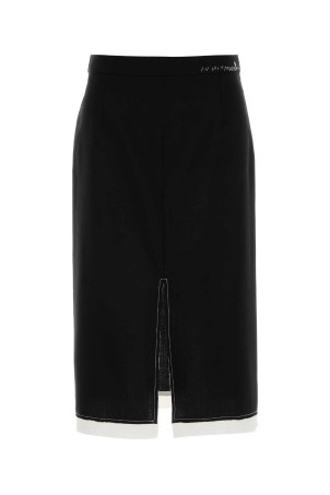 Black wool skirt Black MARNI (GOMA0810QSUTW839)