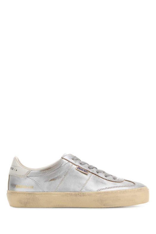 Silver leather Soul Star sneakers GOLDEN GOOSE DELUXE BRAND (GWF00464F008348)