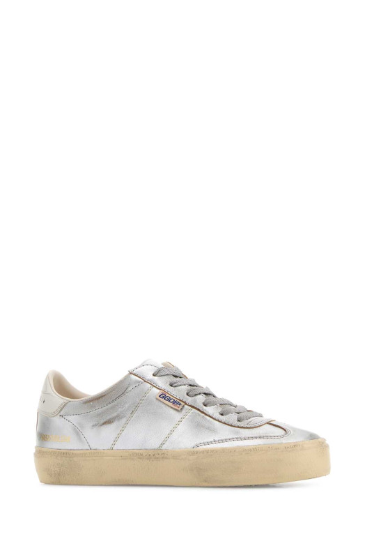 Silver leather Soul Star sneakers GOLDEN GOOSE DELUXE BRAND (GWF00464F008348)