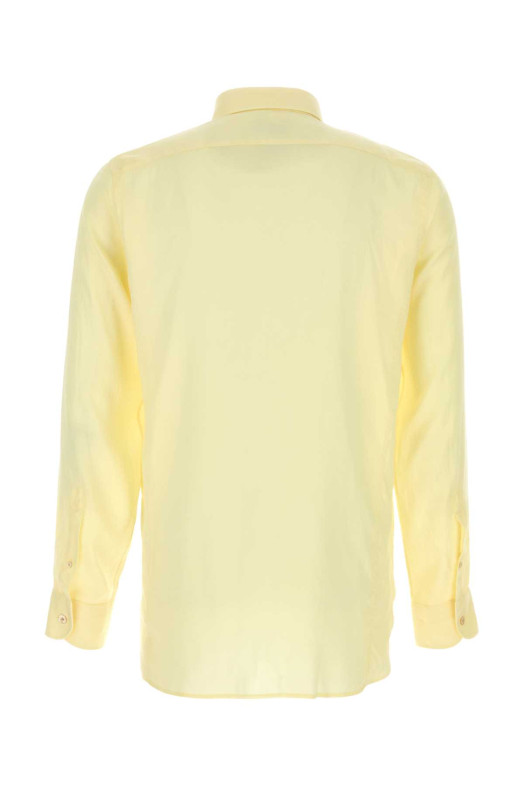 Yellow lyocell shirt TOM FORD (HSO002FMT058)
