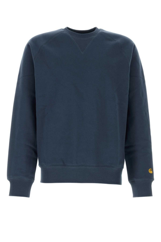 Navy blue cotton blend Chase Sweat CARHARTT WIP (I033660)