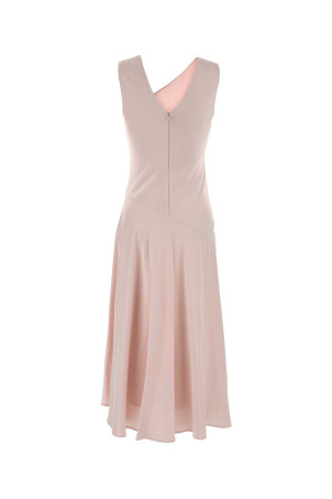 Pastel pink satin dress JIL SANDER (J01CT0274J76018)