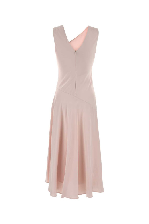 Pastel pink satin dress JIL SANDER (J01CT0274J76018)