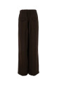 Chocolate satin wide-leg pant JIL SANDER (J02KA0383J65022)