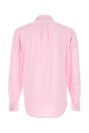 Pink silk blend shirt TOM FORD (JBL014JMS026)