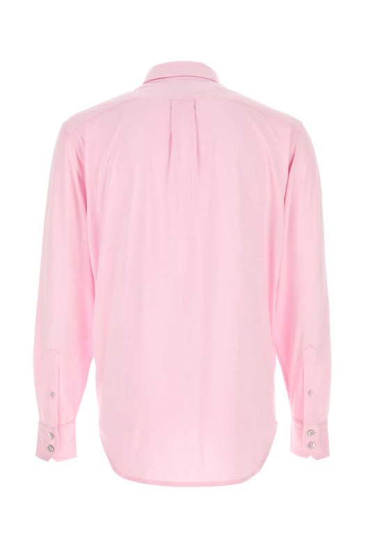 Pink silk blend shirt TOM FORD (JBL014JMS026)