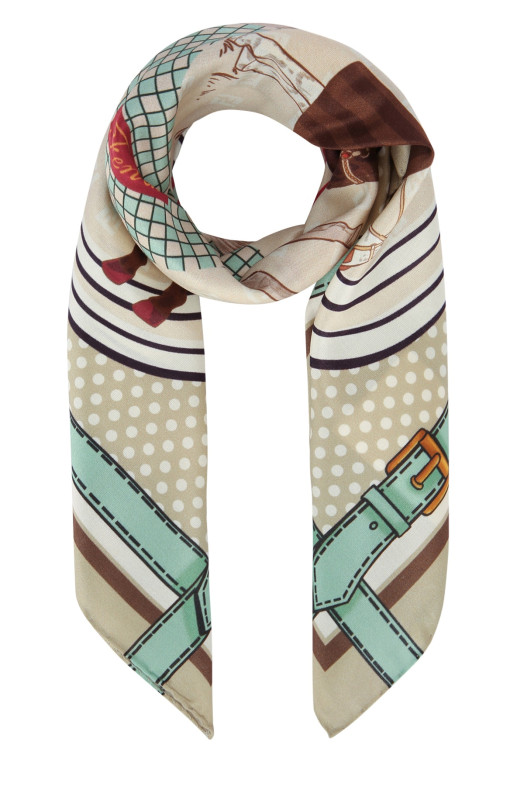 FOULARD 60X60 CAVALLI ALL OV FENDI KIDS (JFQ044AWF8)