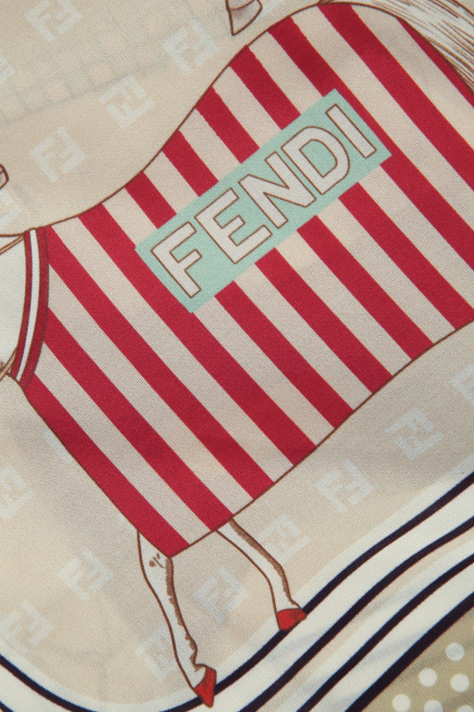 FOULARD 60X60 CAVALLI ALL OV FENDI KIDS (JFQ044AWF8)