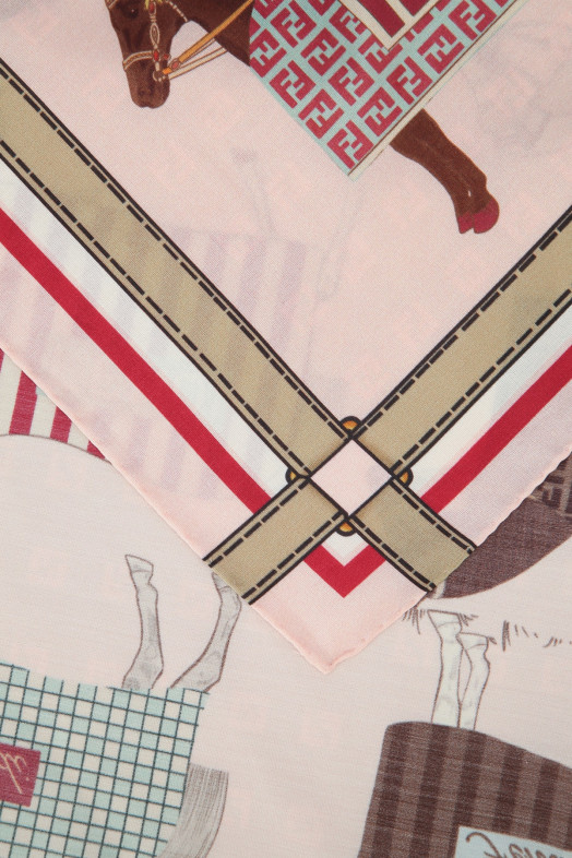 FOULARD 60X60 CAVALLI ALL OV FENDI KIDS (JFQ044AWF8)