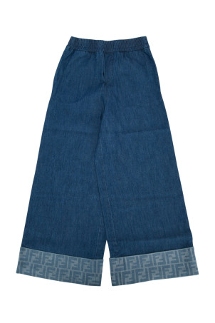 PANTALONE LIGHT DENIM FENDI KIDS (JUF149ATRF)