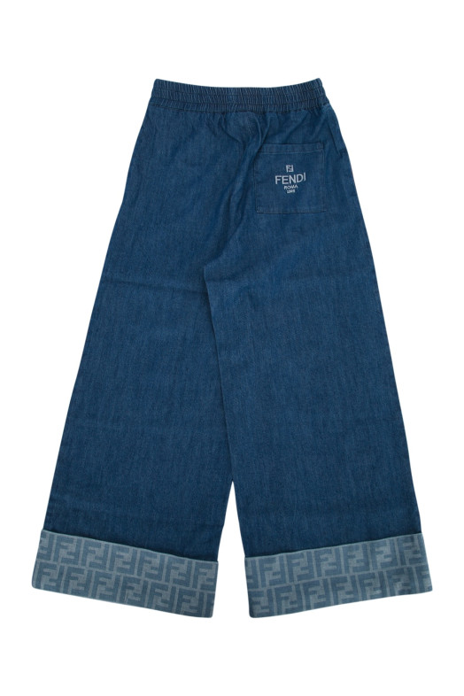 PANTALONE LIGHT DENIM FENDI KIDS (JUF149ATRF)