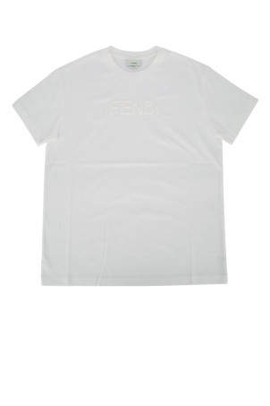 T-SHIRT JERSEY TINTO White FENDI KIDS (JUI2027AJ)
